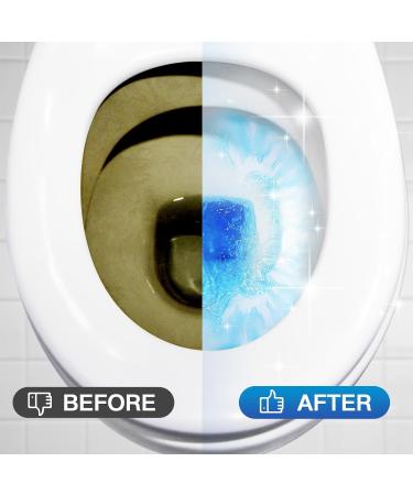 Vacplus Toilet Bowl Cleaners - 12 PACK Ultra-Clean Toilet Cleaners for Deodorizing & Descaling Long-Lasting Blue Toilet Bowl Cleaner Tablets with Sustained-Release Technology Against Tough Stains - Buy Online on SooperMarket.com
