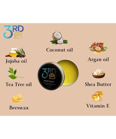 Beard Balm - Hydrates Softens & Strengthens | Vegan & Paraben-Free | Tame Your Beard Today - Buy Online on SooperMarket.com