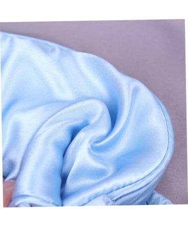 Silk Sleep Eye Mask | Adjustable Comfortable Blindfold for Sleeping & Travel | Blue | 1 Count - Buy Online on SooperMarket.com