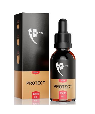 G ld s Bart l Men Protect From argan oil i 6 months of benefit pack I beard oil for soft beard I beard oil for intensive beard care (1 x 30ml) 30 ml (1 Pack)