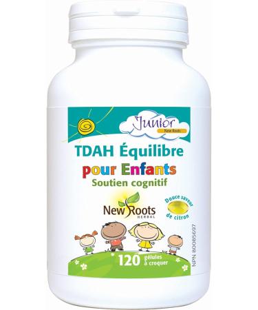 New Roots Herbal - Children's ADHD Balance - Cognitive Support - 120 Softgels - Buy Online on SooperMarket.com
