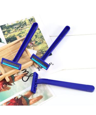 Disposable Razors for Men - 3pcs Set | Portable 3-Blade Travel Shaver for Hotel & Bathroom - Buy Online on SooperMarket.com
