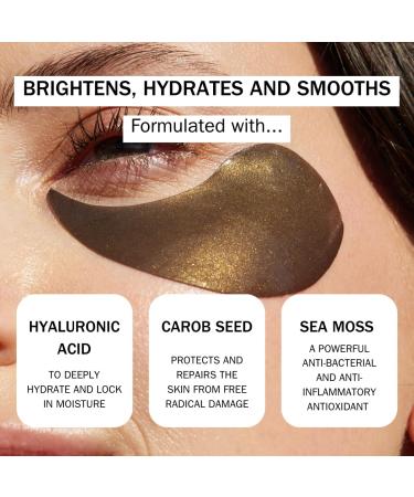Radford Beauty Daily Mask - Korean Eye Patches for Puffy Eyes Dark Circles & Wrinkles | 30 Pairs with Hyaluronic Acid | Brightening Skincare - Buy Online on SooperMarket.com