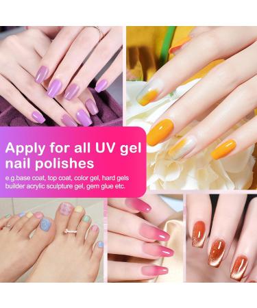 72W UV Nail Lamp for Gel Nails LKE LED Nail Dryer with Timer & Auto Sensor | Professional Nail Art Tools - Buy Online on SooperMarket.com