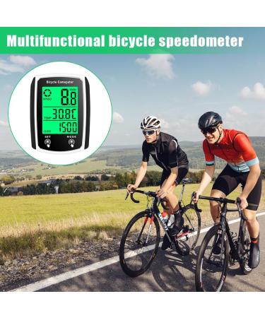 Buy Hojalis Bike Computer - Wired Speedometer with 19 Functions | Waterproof Multifunctional Bicycle Tacho - Buy Online on SooperMarket.com