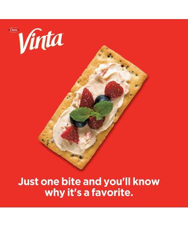 Vinta Crackers - Original Bold Taste of 8 Grains and Seeds | No Artificial Flavors | No Cholesterol | Peanut Free | 8.8oz (Pack of 12) - Buy Online on SooperMarket.com