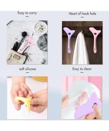 2pcs Silicone Eyeliner Stencils: Winged Tip & Eyebrow Pencil | Reusable & Multifunctional Eye Makeup Tool Kit - Pink - Buy Online on SooperMarket.com