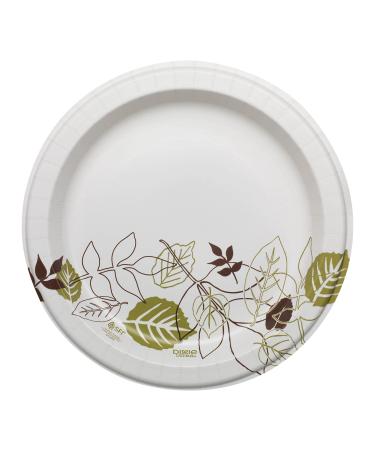 Dixie Ultra 10" Heavy-Weight Paper Plates by GP PRO (Georgia-Pacific), Pathways, SXP10PATH, 500 Count (125 Plates Per Pack, 4 Packs Per Case) 10 in Pathways Design