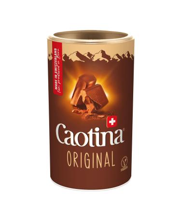 Caotina original drinking chocolate - cocoa powder for hot chocolate with real Swiss chocolate - finest cacao sustainable and certified (1 x 200g) 200 g (1 Pack)