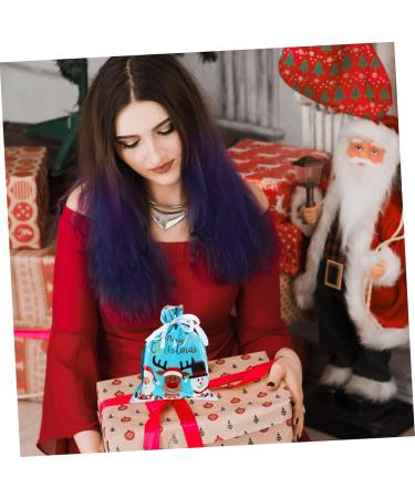 KOMBIUDA Santa Bags 6 Pcs Biscuit Drawstring Bag Candy Bags Xmas Goodie Bag Xmas Candy Pouch Child Christmas Bag - Buy Online on SooperMarket.com