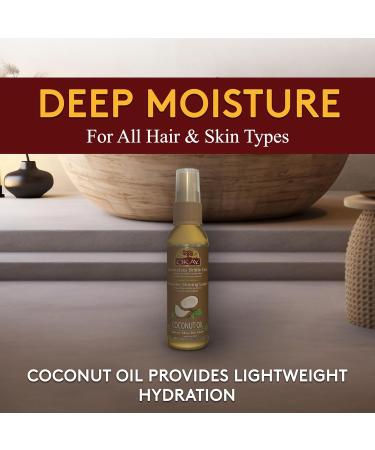 OKAY MIST HAIR SPRAY with COCONUT OIL 2oz / 59ml Coconut 2 Fl Oz (Pack of 1) - Buy Online on SooperMarket.com