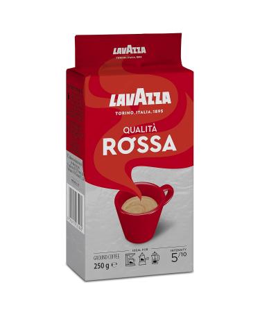 Buy Lavazza Ground Coffee - Qualit Rossa (Pack of 2 x 250g) | Premium Italian Coffee for International Shipping - Buy Online on SooperMarket.com