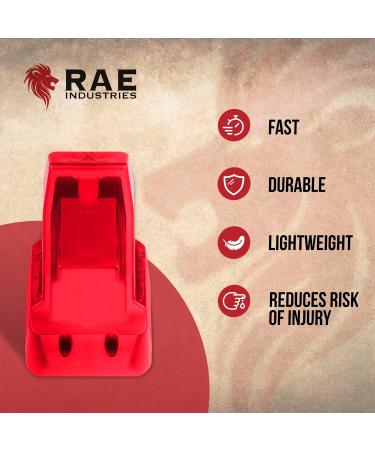 RAEIND Universal Speedloader for 9mm Double Stack Handguns - Red - Buy Online on SooperMarket.com
