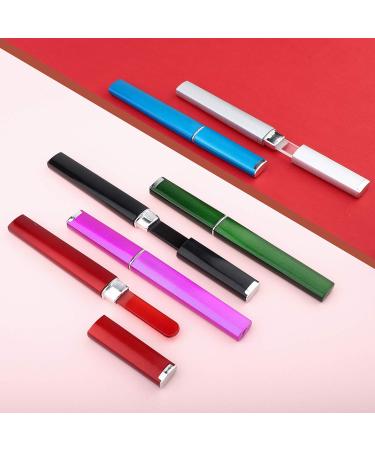 6 Pack Glass Nail Files with Case - Double Sided Crystal Fingernail File Manicure Set for Gentle Nail Care - 6 Colors - Buy Online on SooperMarket.com