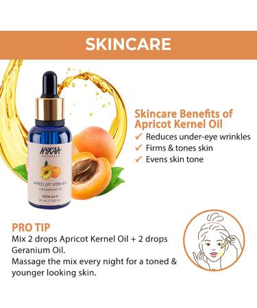 Nykaa Naturals 100 Percent Pure Cold Pressed - Apricot Kernel For Women 1 oz Oil - Buy Online on SooperMarket.com
