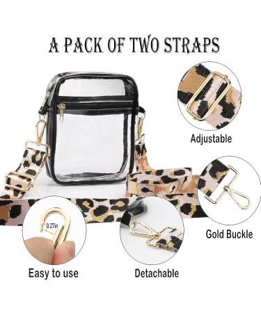 WEDDINGHELPER Clear Crossbody Purse with Inner Pocket - Stadium Approved for Concerts, Festivals, Sports Events - Buy Online on SooperMarket.com