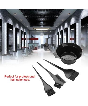 4pcs Hair Coloring Brush and Bowl Set - Professional Salon Dyeing Tools for Perfect Hair Color Results - Buy Online on SooperMarket.com
