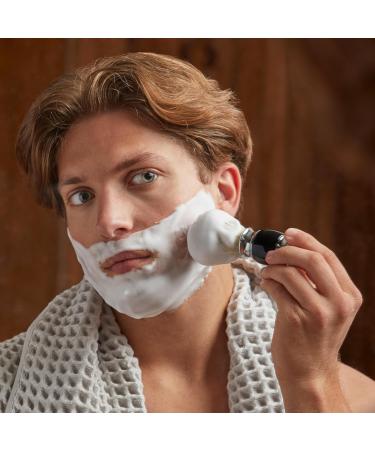 Union Razors SS5 Black Straight Shave Kit - Premium 3-Piece Set with Razor Brush & Wood Handle Stand for a Luxurious Shaving Experience - Buy Online on SooperMarket.com