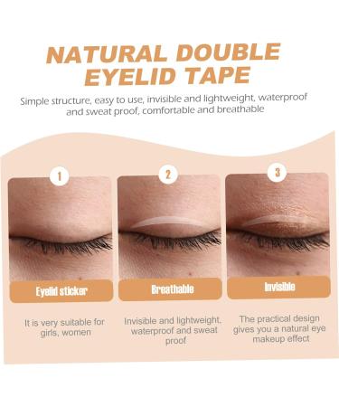 Mikinona 2sets Double Eyelid Sticker Stickers Eyelid Shadow Sticker Double Eye Shaping Tapes Woman Breathable - Buy Online on SooperMarket.com