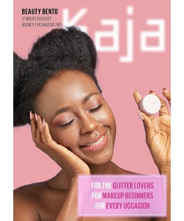 Kaja Eye Bento Collection - Bouncy Eyeshadow Trio in 17 Mauve Bouquet | Vegan & Cruelty-Free - Buy Online on SooperMarket.com