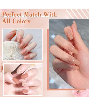 28g Acrylic Powder Set - White, Clear, Black, Nude | Professional Nail Extension System - HJ-NAP016 (No.17) - Buy Online on SooperMarket.com