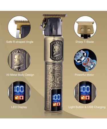 Hatteker Electric Razor Foil Shavers for Men Beard Trimmer Bald Head Shaver Grooming Kit Barber Clippers Hair Trimmer Shaving Kit with 4 Guards - Buy Online on SooperMarket.com