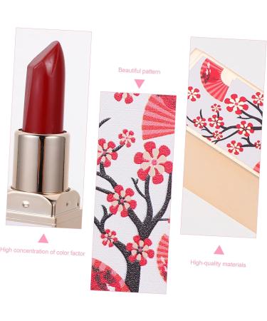 HAPINARY 2pcs Chinese Style Lipstick Non-stick Cup Lipsticks Moisturizing Lipstick Hydrating Lipstick Polymer Clay Cane Lipstick for Lady Lipstick for Women Set Shell Plastic Water Proof 1 count (Pack of 1) As Shown 12 - Buy Online on SooperMarket.com