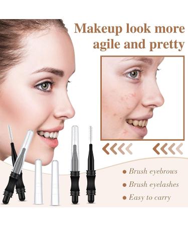 100 Pcs Micro Eyebrow Brush with Cap - Brow Lamination & Lash Lift Tools - Buy Online on SooperMarket.com