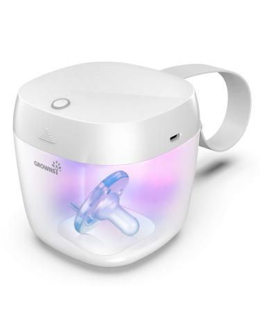 Portable UV Light Sanitizer Box | UV Sterilizer Box | Pacifier Sanitizer USB Rechargeable 99.99% Sterilized in 59 Seconds