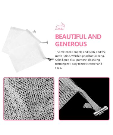 Buy NOLITOY 8pcs Exfoliating Soap Pouch - Dark Grey Facial Cleaning & Bath Scrubber | International Shipping - Buy Online on SooperMarket.com