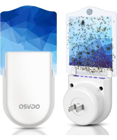 Indoor Sticky Trap Plug-in Indoor Snap Trap Blue-Purple Light Attracts Sticky Trap - 500 Square Feet Protection (1 Device + 6 Refills) - Buy Online on SooperMarket.com