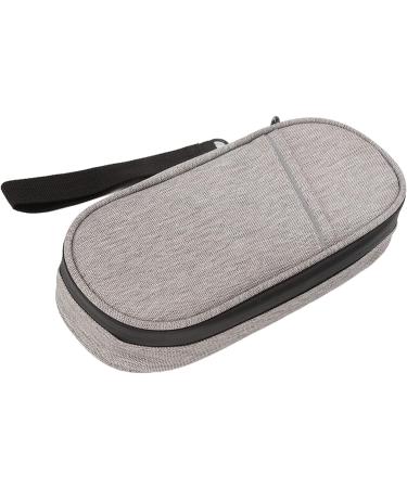 Insulin Cooler Bag - Aluminium Foil Insulation, Durable Zipper Design, Portable - Grey - Buy Online on SooperMarket.com
