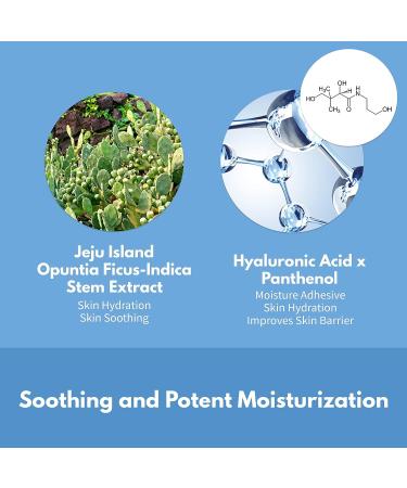MAKEPREM Safe Me Relief Watery Gel Cream pH 5.5 2.70 Fl Oz | Calming Hydration with JEJU Cactus Extracts & Hyaluronic Acid - Buy Online on SooperMarket.com