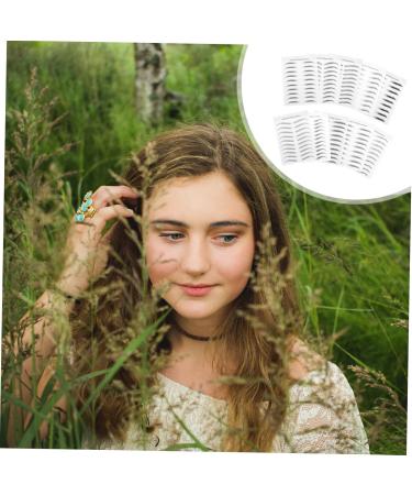 PLAFOPE 10 Sheets Imitation Eco Eyebrow Sticker Beauty Eyebrow Stickers Transfer Stickers - Buy Online on SooperMarket.com