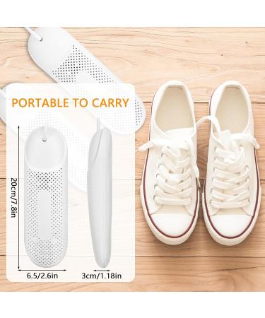 Portable Electric Shoe Dryer & Warmer with Timer | Safe & Fire Resistant Footwear Dehumidifier for Shoes, Boots, Gloves, Socks | Ideal for Rainy Days - Buy Online on SooperMarket.com