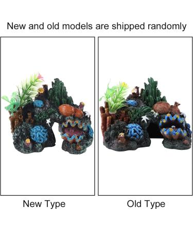 Aquarium Coral Rock Decoration Coral Reef Ornament Vivid Artificial Resin Coral Cave Environments Ornaments Aquarium Fish Tank Resin Decorations - Buy Online on SooperMarket.com