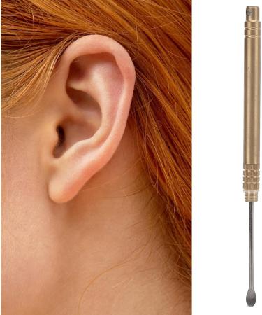 HERCHR Metal Ear Spoon Curette Remover | Earpick Tool for Cleaning Ears - Buy Online on SooperMarket.com
