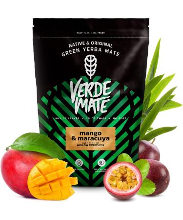 Verde Mate Green Mango & Maracuya Passionate Fruits Frutos Tropicales 3x500g | Fruity Yerba Mate Set - Buy Online on SooperMarket.com
