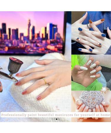 GYSURYB Airbrush Set Kit Rechargeable Handheld Airbrush Compressor for Nail Art Makeup B - Buy Online on SooperMarket.com