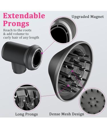 Diffuser and Adaptor Set for Dyson Airwrap Styler - Hairdryer Attachments Combo for Women - Buy Online on SooperMarket.com
