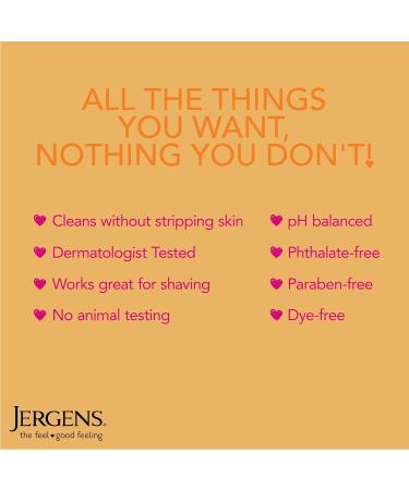 Jergens Deep Restoring Argan Body Wash Daily Moisturizing Cleanser Paraben Free 22oz Infused with Nourishing Argan Oil pH Balanced & Dermatologist Tested - Buy Online on SooperMarket.com
