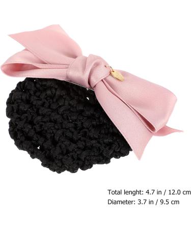 GALPADA 1pc Flower Head Vintage Hair Clips Professional Hair Clips Crochet Hook Lady Gift Hair Clips for Women Beaded Women Bun Cover Hair Bun Cover Buns Fabric Office Mesh Mirror Pink - Buy Online on SooperMarket.com
