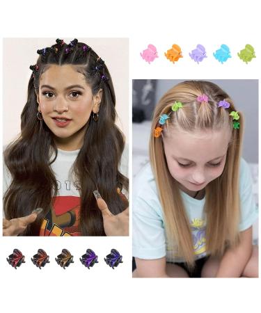 Sublaga 72 Pcs Mini Hair Claw Clips | Small Non Slip Plastic Jaw Clips for Girls and Women - Buy Online on SooperMarket.com
