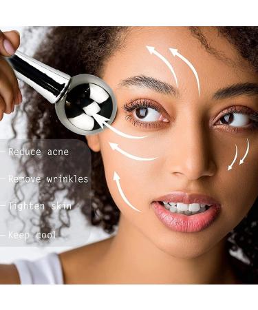 Eye Roller - Portable Stainless Steel Cooling Globe for Fatigue Relief | Best Skin Care Accessory - Buy Online on SooperMarket.com