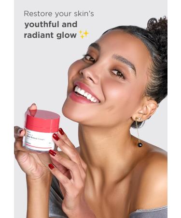 Hanskin Retinol Facial Cream - Anti-Aging Moisturizer for Fine Lines & Wrinkles | Korean Skincare | 50ml - Revitalize & Firm Skin - Buy Online on SooperMarket.com