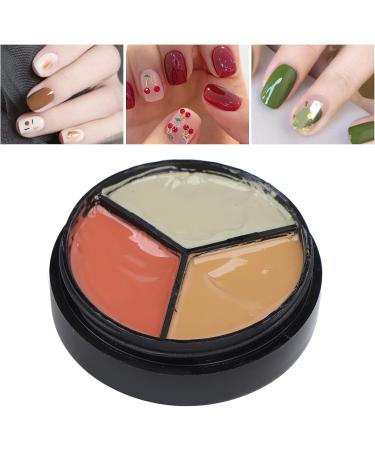 Nail Polish Cream Creamy Texture Practicality Nail Polish Gel Nail Varnish Fashionable for Lover Nail School Art Salon Nail Art (#1) - Buy Online on SooperMarket.com