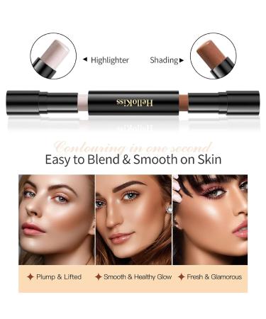 Contour Pencil Highlighter & Concealer Stick - 50ml Contouring Makeup | International Shipping - Buy Online on SooperMarket.com