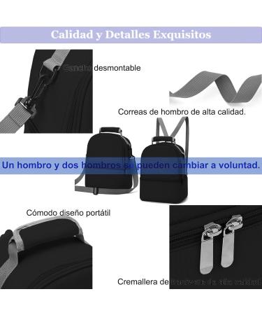 Buy AIFUSI Double-Like Breast Milk Cooling Bag - Waterproof Freshness Backpack for Baby Bottles (Black) - Ideal for International Shipping - Buy Online on SooperMarket.com