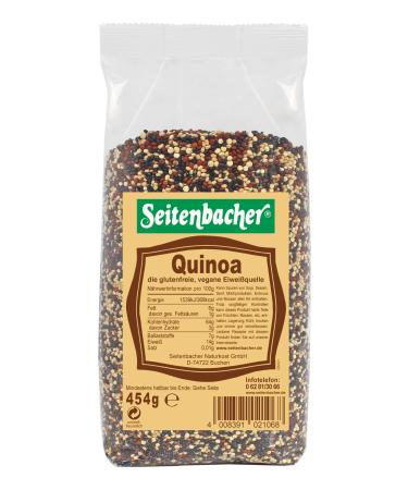 Seitenbacher Quinoa Bunt - Tricolor I untreated I native I without additives I vegan I (1 x 454 g)