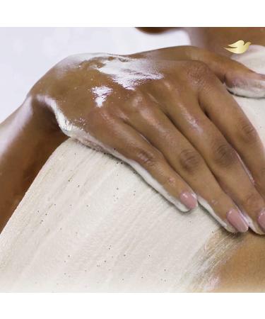 Dove Macadamia & Rice Milk Body Scrub 10.5 oz - Exfoliating Body Polish for Visibly Smoother Skin - Buy Online on SooperMarket.com